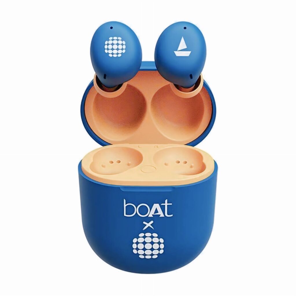 boAt Airdopes 381 Sunburn Edition with upto 20 Hours Playback and ASAP Charge Bluetooth Headset